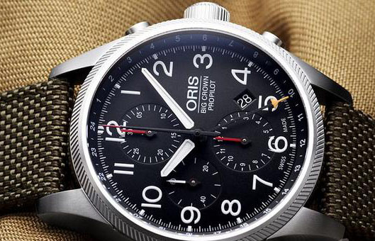 オリス Oris ビッグクラウン プロパイロット クロノグラフ / Ref.677.7699.4164TS